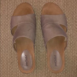Comfortable slip on sandals